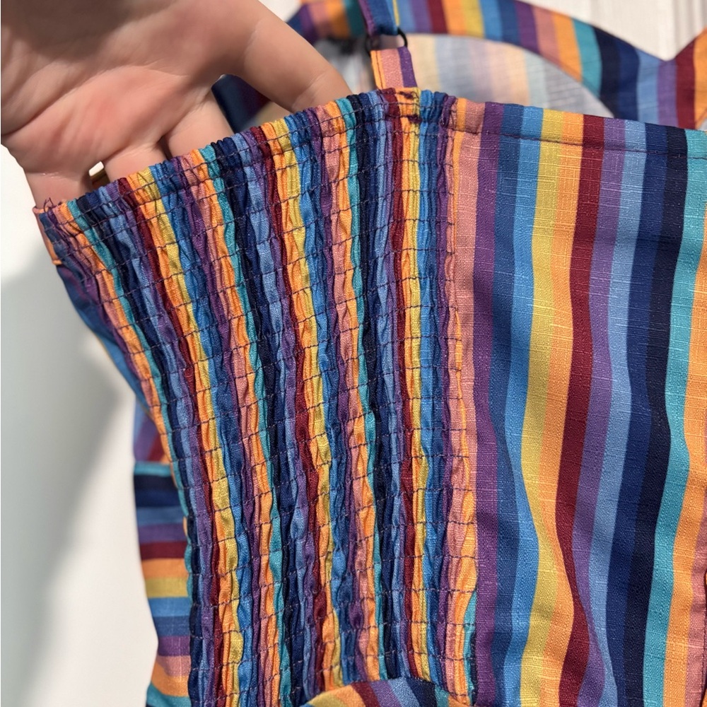 Voodoo Vixen Multicolor Striped Dress - Picture 8 of 10